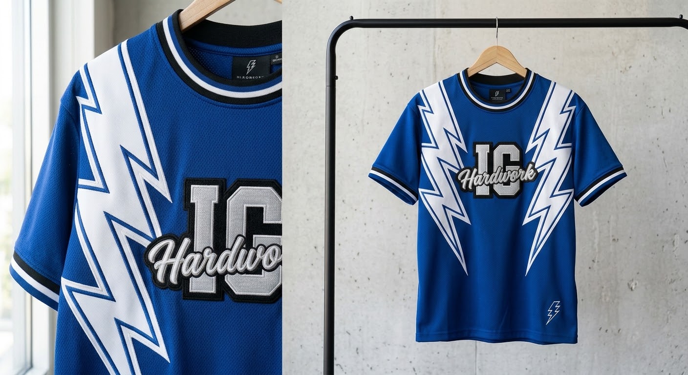 Blue IG Hardwork shirt from the IGLIVE collection